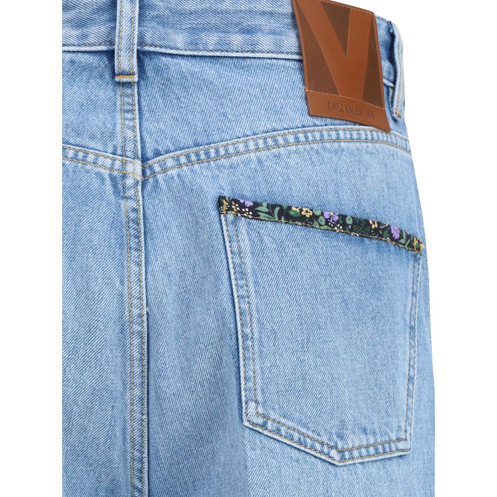 Jean Valentino avec détails floraux