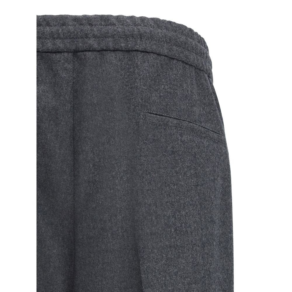 Brunello Cucinelli Pantalon en laine vierge