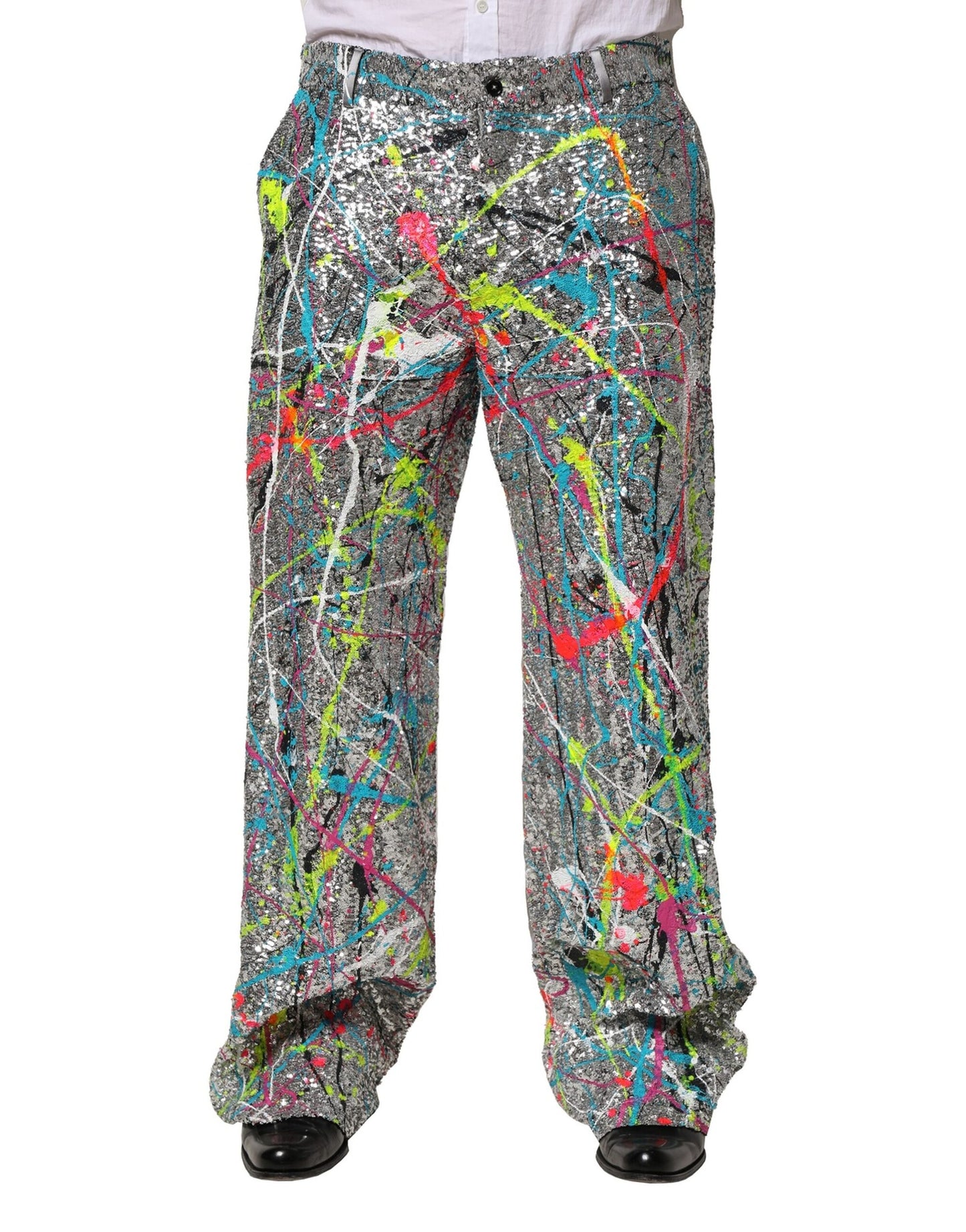 Pantalon Dolce & Gabbana à paillettes multicolores