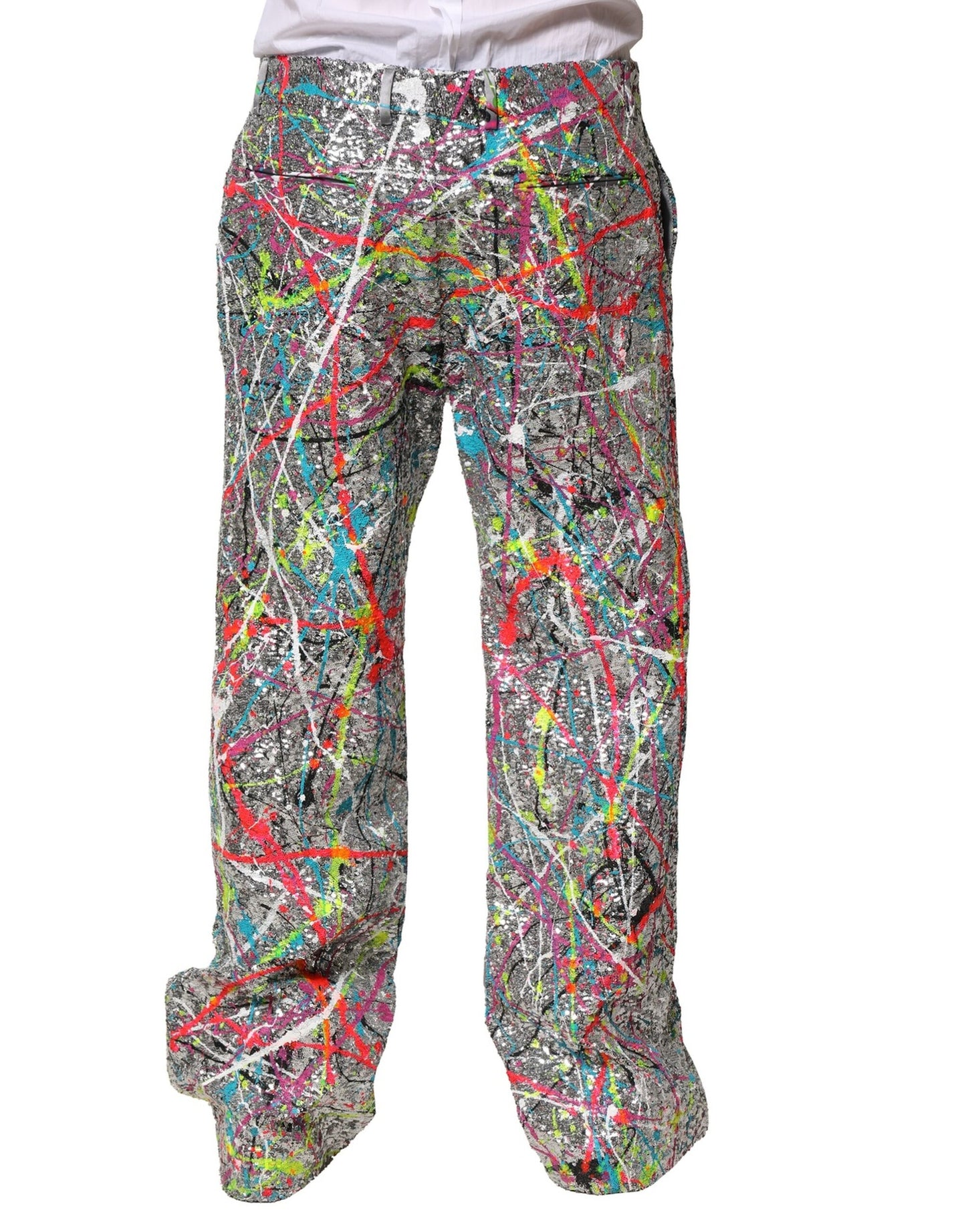 Pantalon Dolce & Gabbana à paillettes multicolores