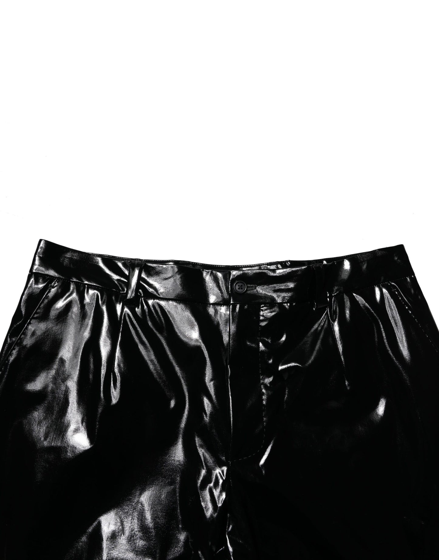 Pantalon droit en nylon noir Dolce & Gabbana pour homme
