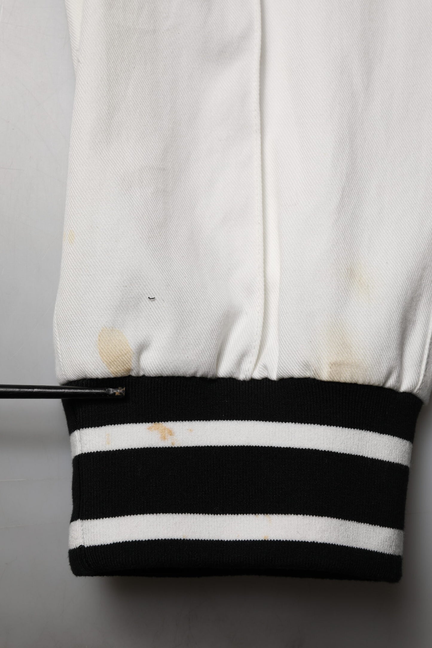 Pantalon de jogging cargo en coton blanc Dolce & Gabbana pour homme