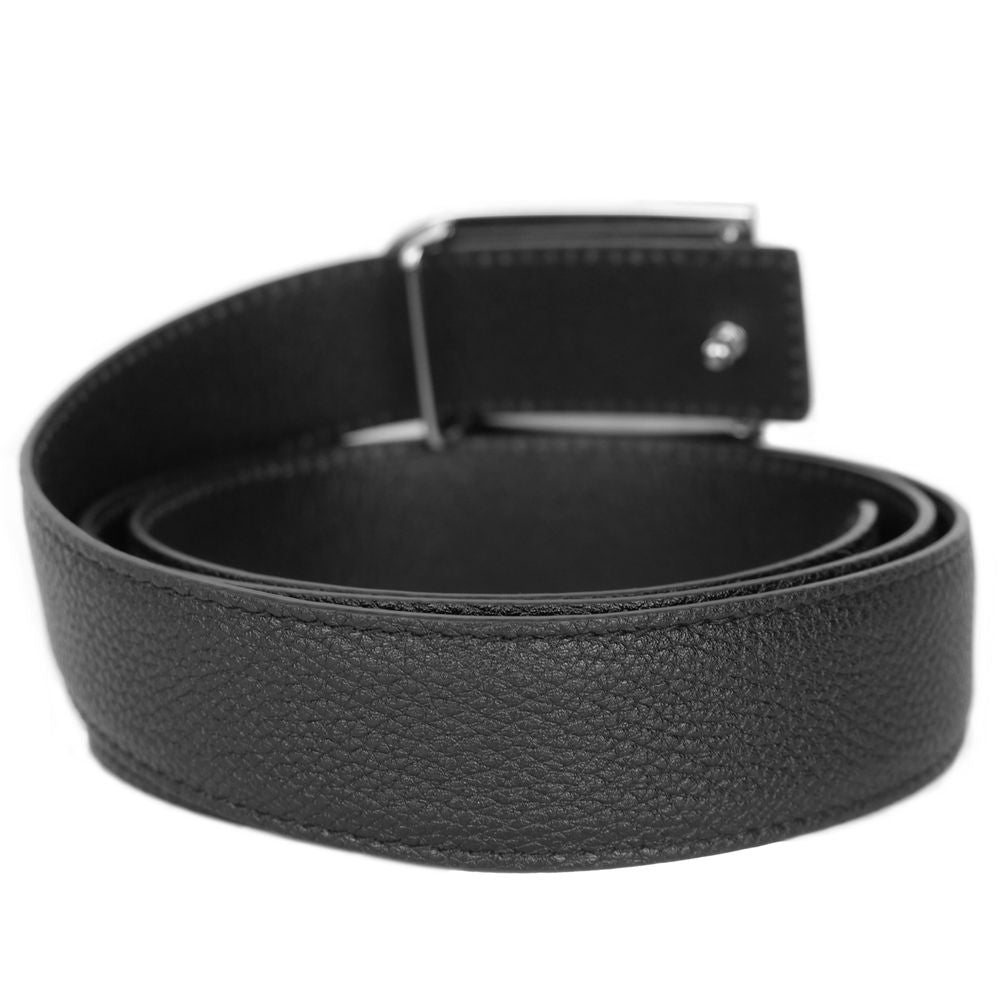Ceinture Dolce & Gabbana en cuir de veau noir pour femme