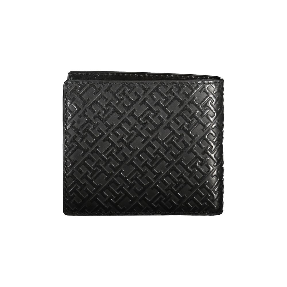 Portefeuille en cuir élégant à deux volets Tommy Hilfiger avec porte-monnaie