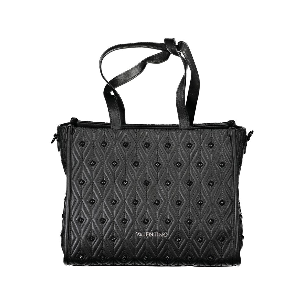 Mario Valentino Black Polyethylene Women Handbag by Mario Valentino