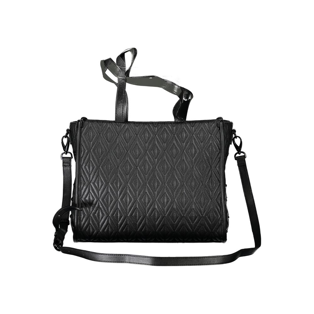 Mario Valentino Black Polyethylene Women Handbag by Mario Valentino