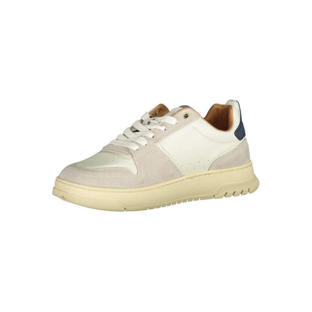 Blauer White Polyethylene Men Sneaker by Blauer