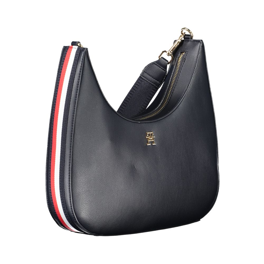 Sac à main Tommy Hilfiger en polyester bleu