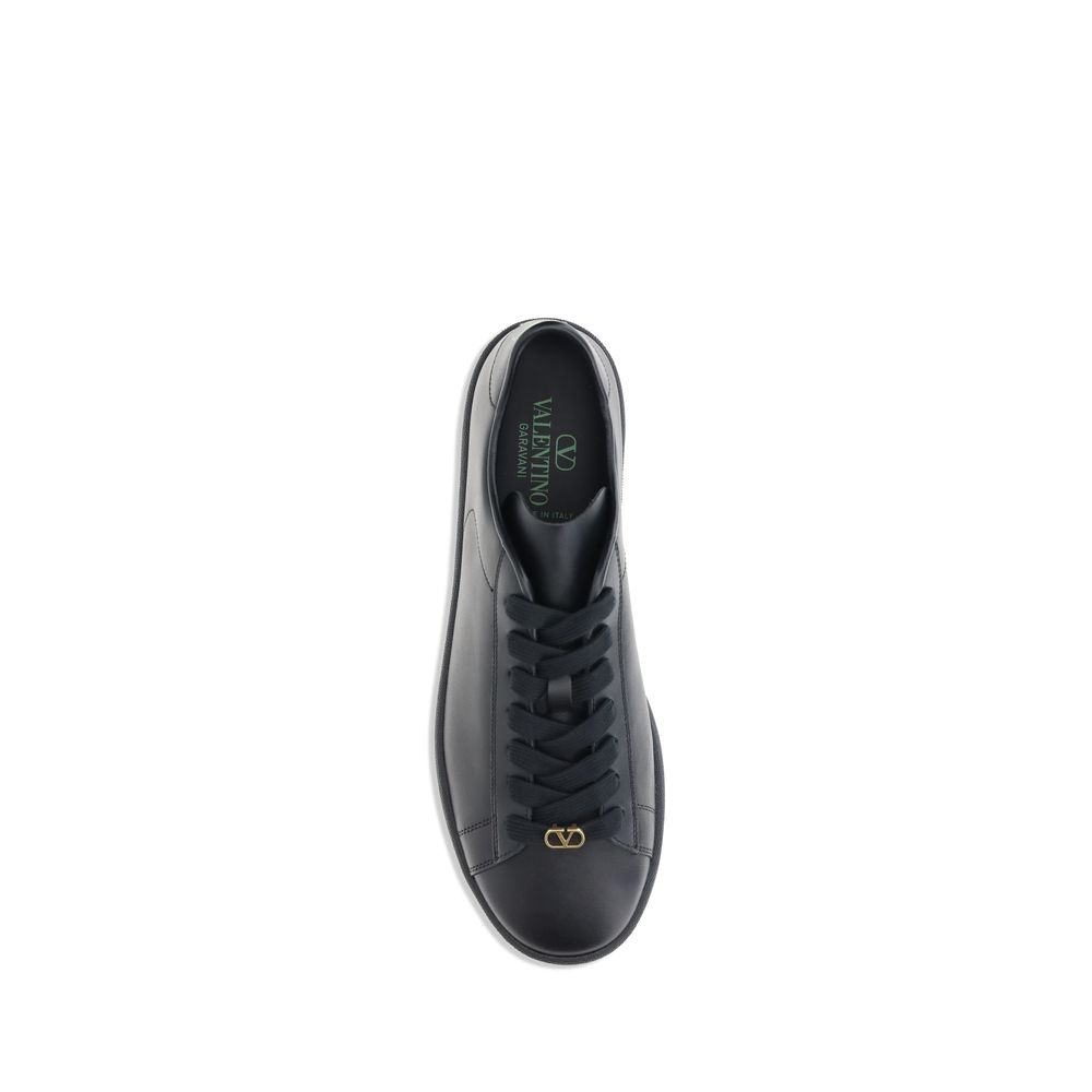 Valentino Garavani Royco Premium Leer Sneakers Wit 42 EU