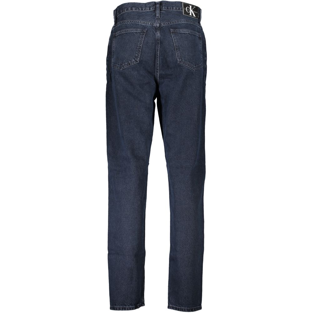 Calvin Klein Blue Cotton Jeans & Pant by Calvin Klein