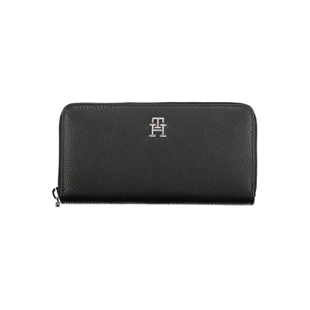 Portefeuille multifonction Tommy Hilfiger Sleek noir