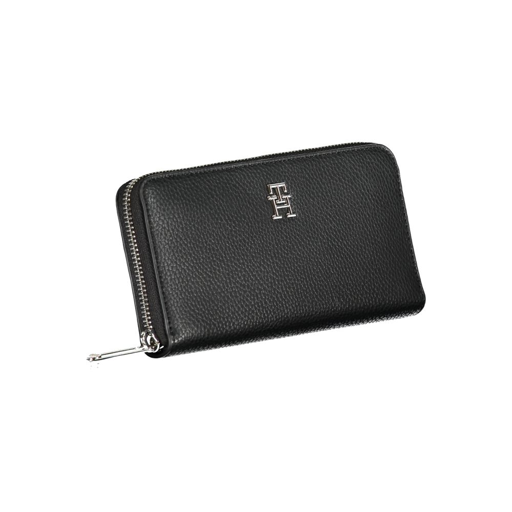 Portefeuille multifonction Tommy Hilfiger Sleek noir