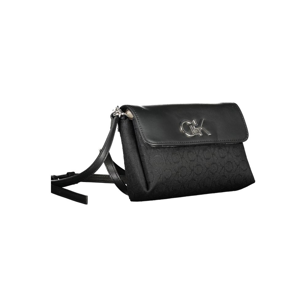 Sac à main en polyester noir Calvin Klein
