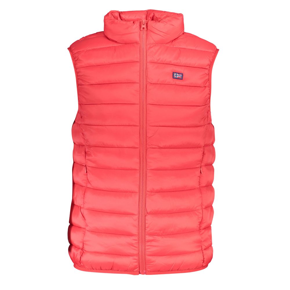 Veste élégante sans manches en polyamide rose Norvège 1963