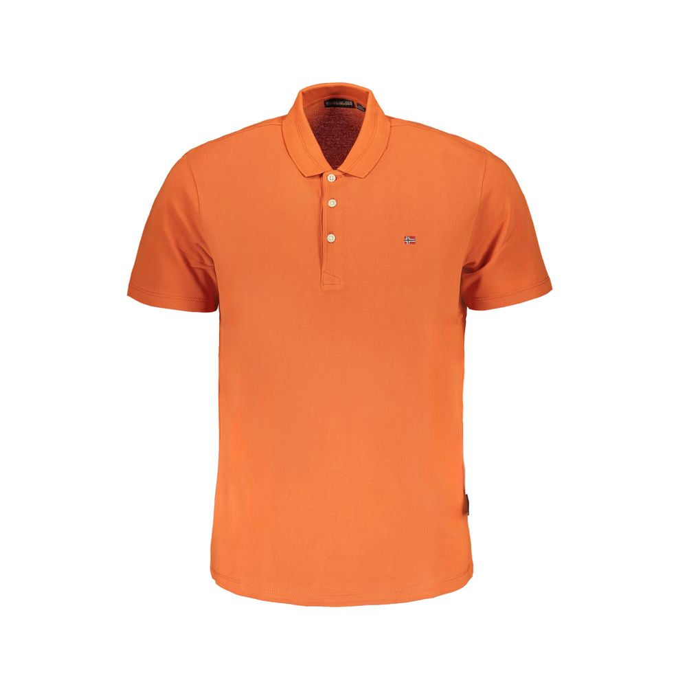 Napapijri Polo en coton orange