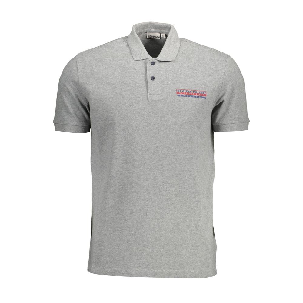 Napapijri Polo Homme Coton Marron