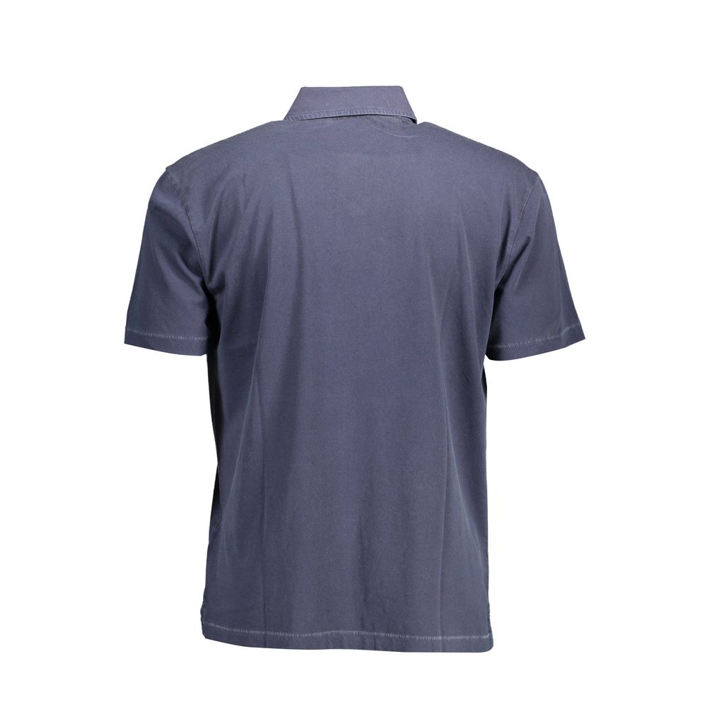 Polo Gant en coton bleu pour homme