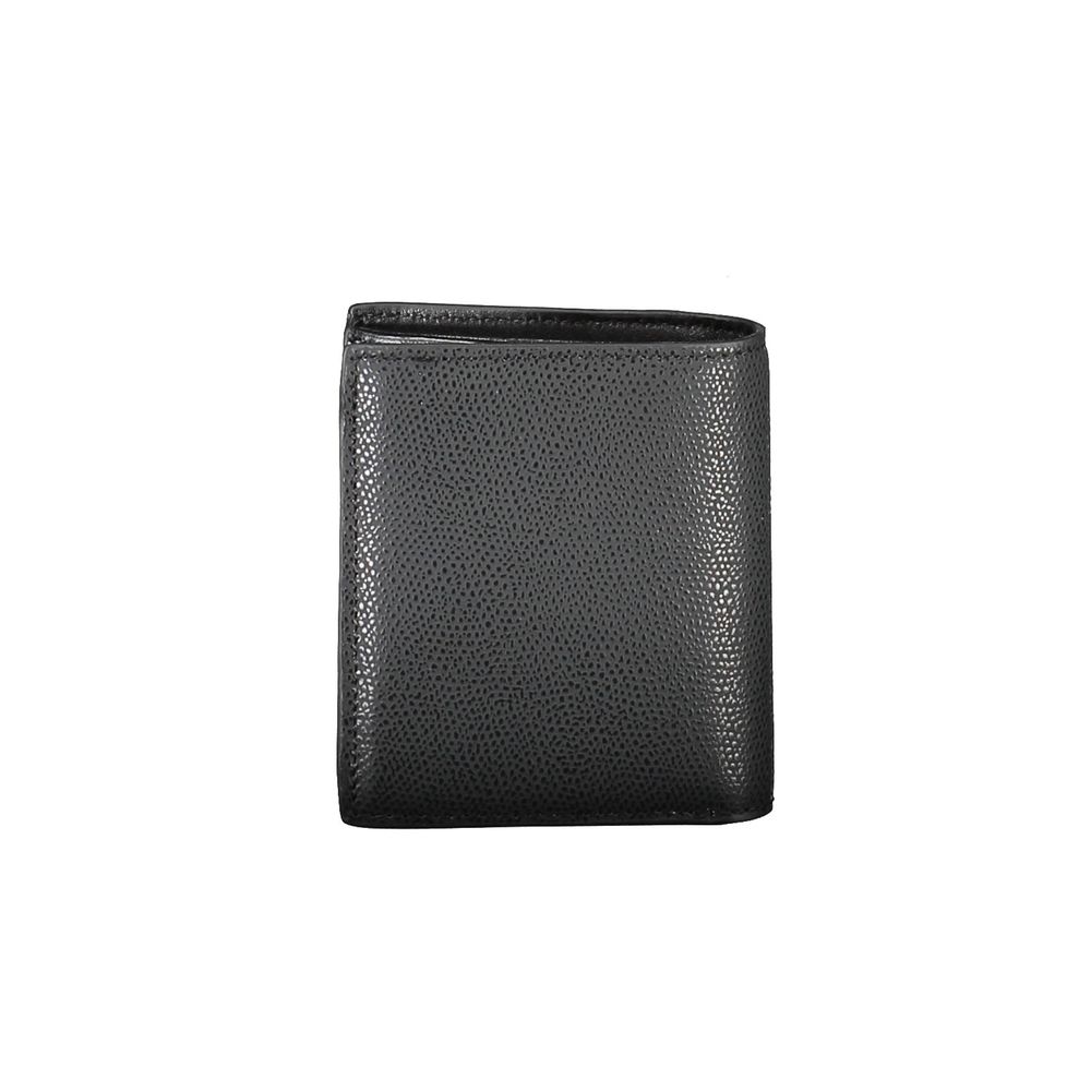Portefeuille homme en cuir noir Tommy Hilfiger