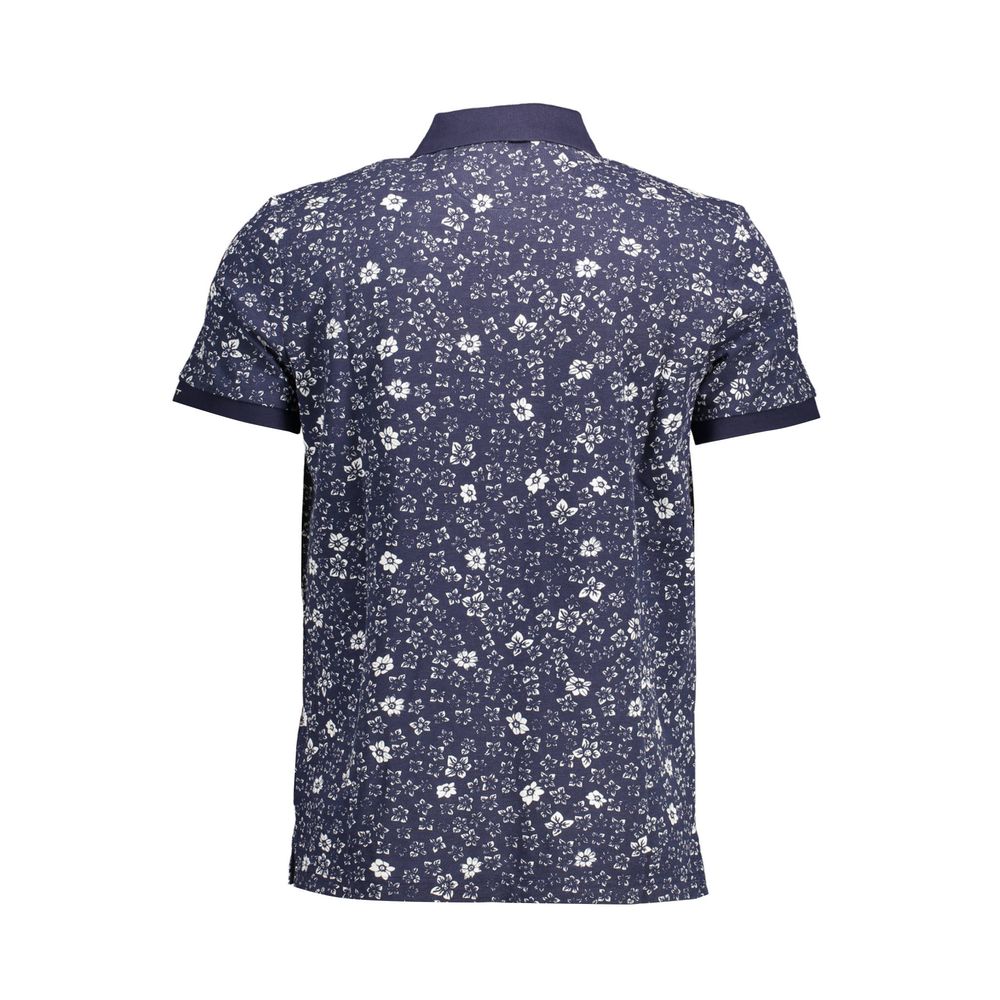 Polo Gant en coton bleu pour homme