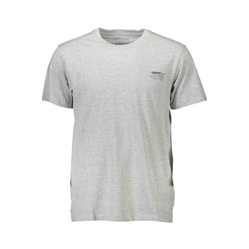 Guess Jeans Brown Cotton Men T-Shirt