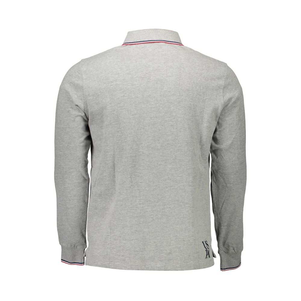 Polo homme en coton marron U.S. POLO ASSN.