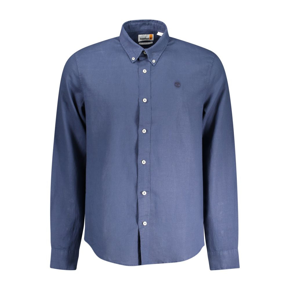 Timberland Blue Cotton Shirt by Timberland