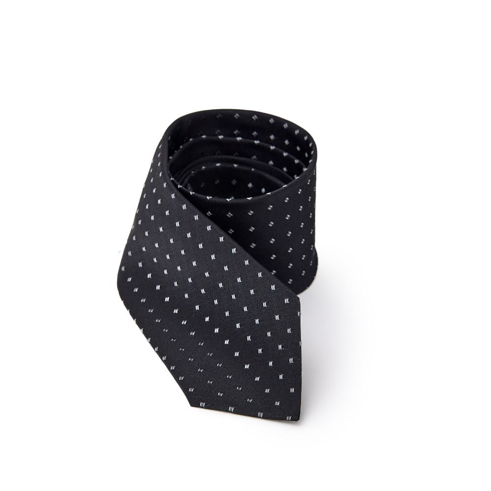 Cravates et nœud papillon en soie noire Jil Sander