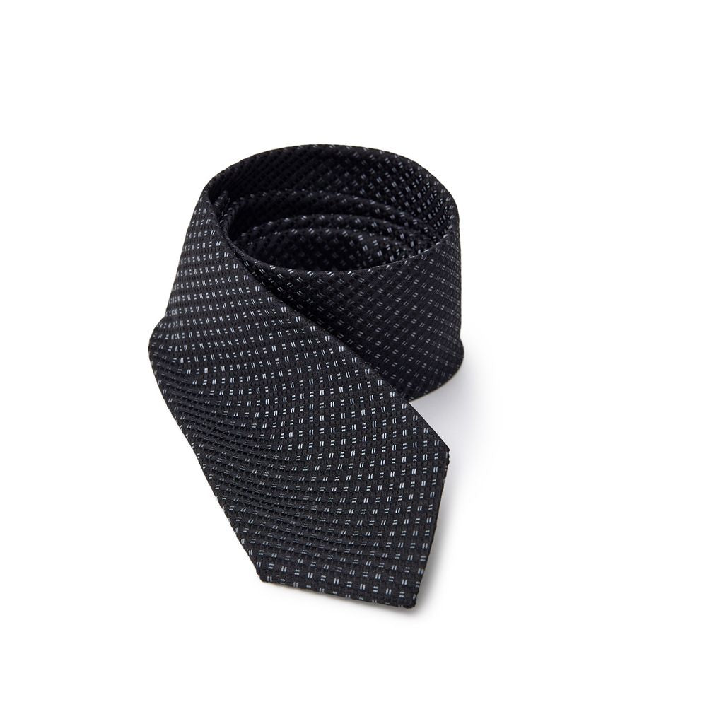 Cravates et nœud papillon en soie noire Jil Sander