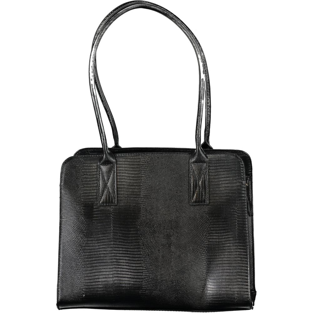 Sac à main en polyéthylène noir Mario Valentino