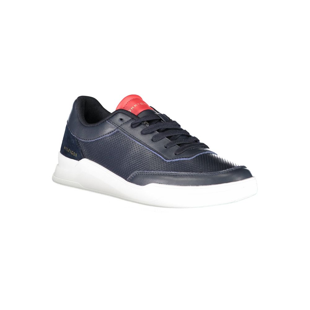 Tommy Hilfiger Blue Polyester Sneaker by Tommy Hilfiger