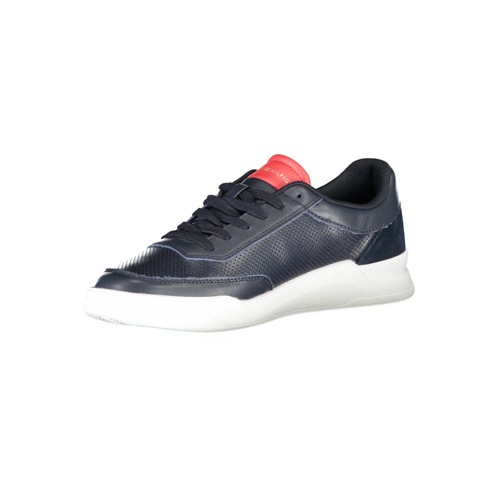 Tommy Hilfiger Blue Polyester Sneaker by Tommy Hilfiger