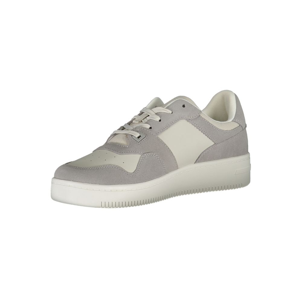 Tommy Hilfiger Gray Polyester Sneaker by Tommy Hilfiger