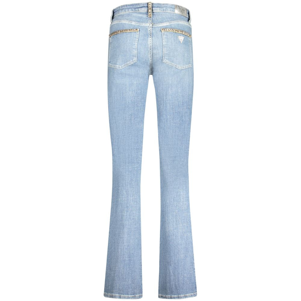 Guess Jeans Light Blue Cotton Women Jeans by Guess Jeans