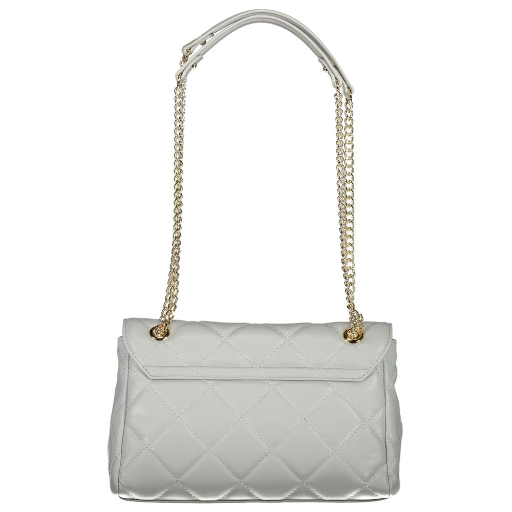 Mario Valentino Gray Polyethylene Women Handbag by Mario Valentino