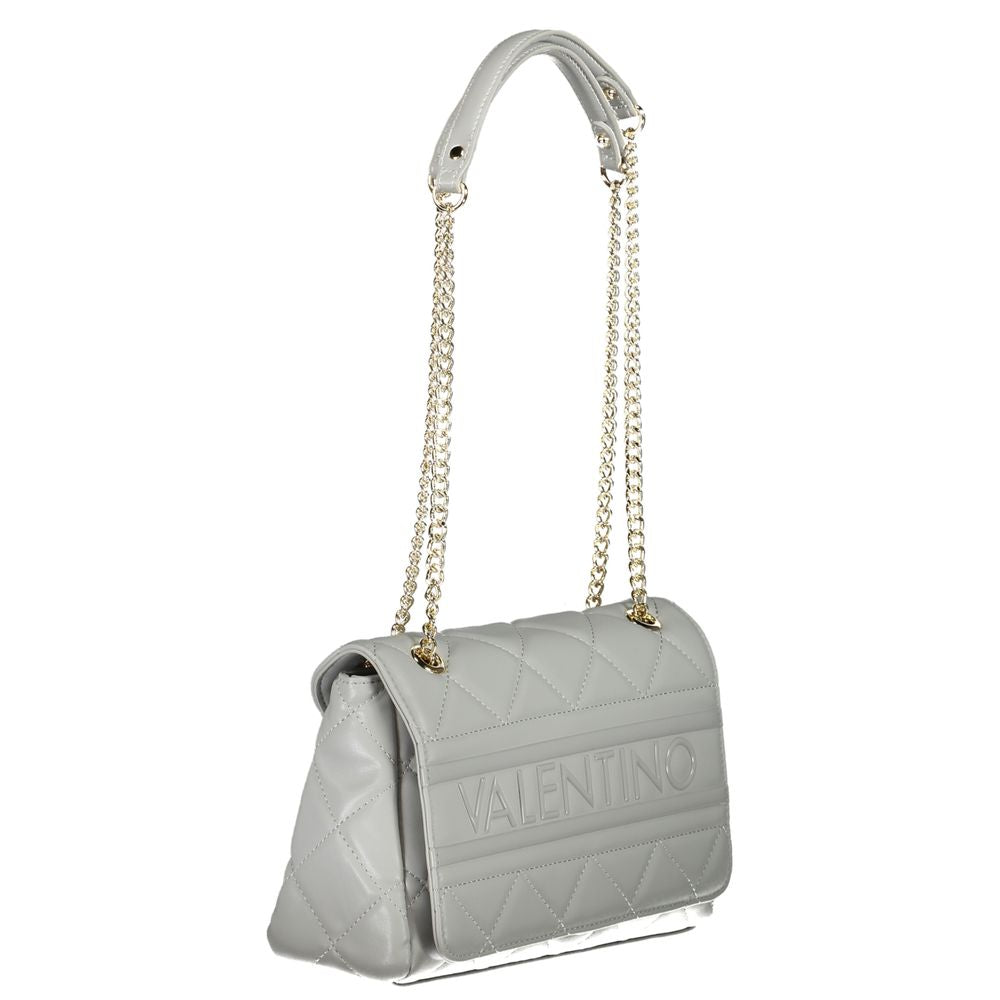 Mario Valentino Gray Polyethylene Women Handbag by Mario Valentino