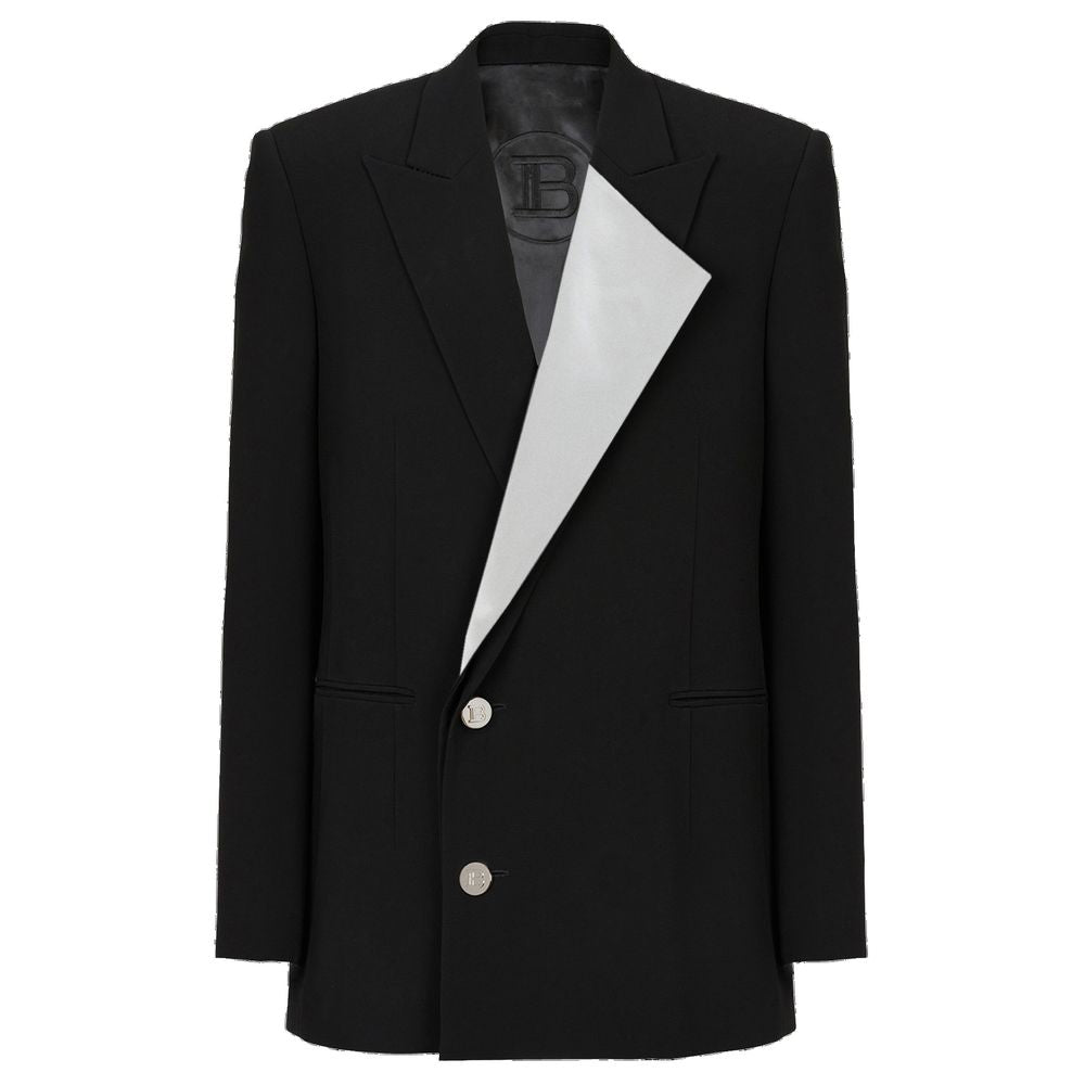 Blazer Balmain en viscose noire