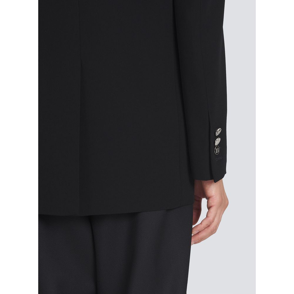 Blazer Balmain en viscose noire