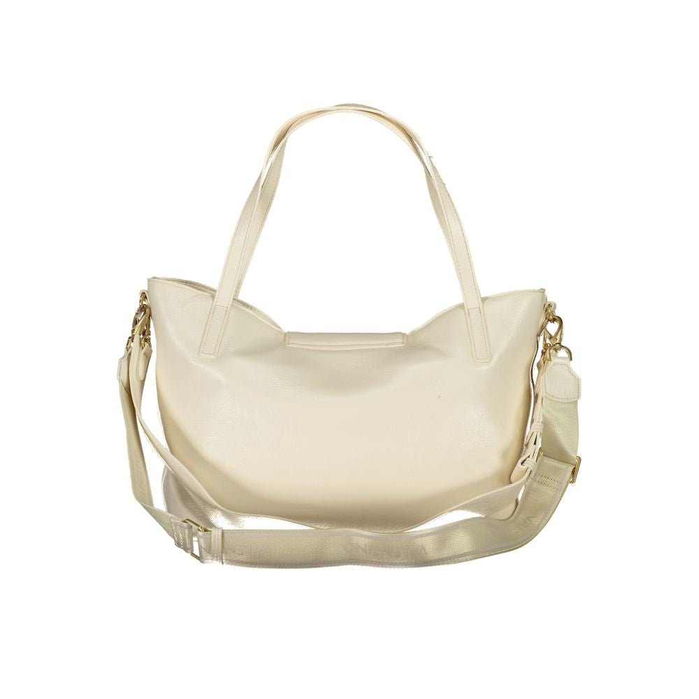 Mario Valentino Beige Polyethylene Women Handbag by Mario Valentino