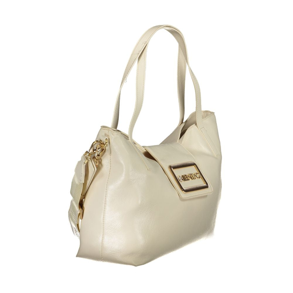 Mario Valentino Beige Polyethylene Women Handbag by Mario Valentino