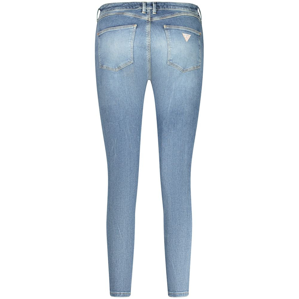 Guess Jeans Blue Cotton Jeans & Pant by Guess Jeans