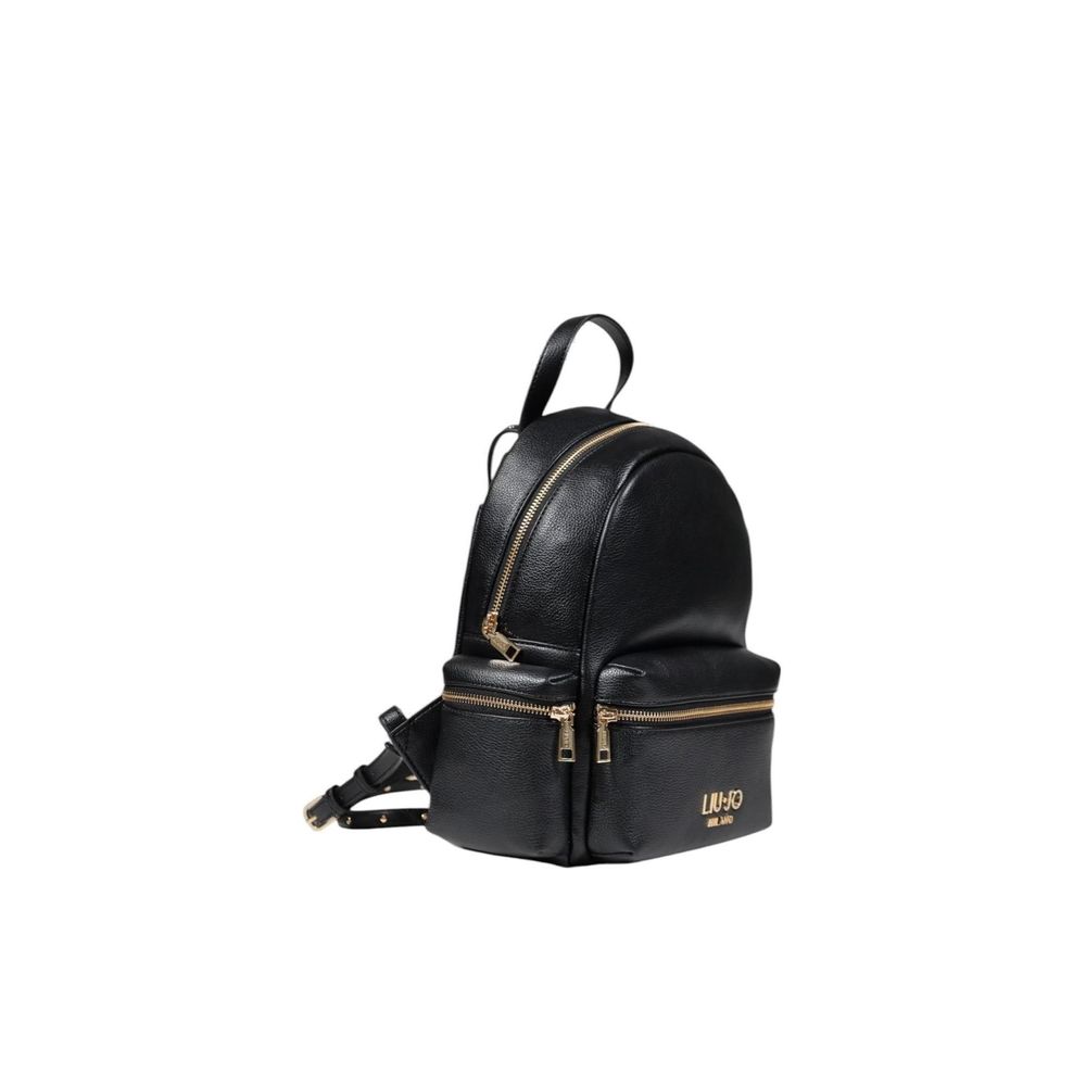 Sac à dos en polyester noir Liu Jo