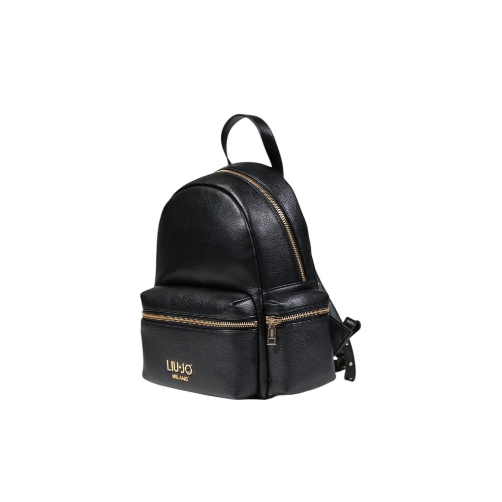 Sac à dos en polyester noir Liu Jo