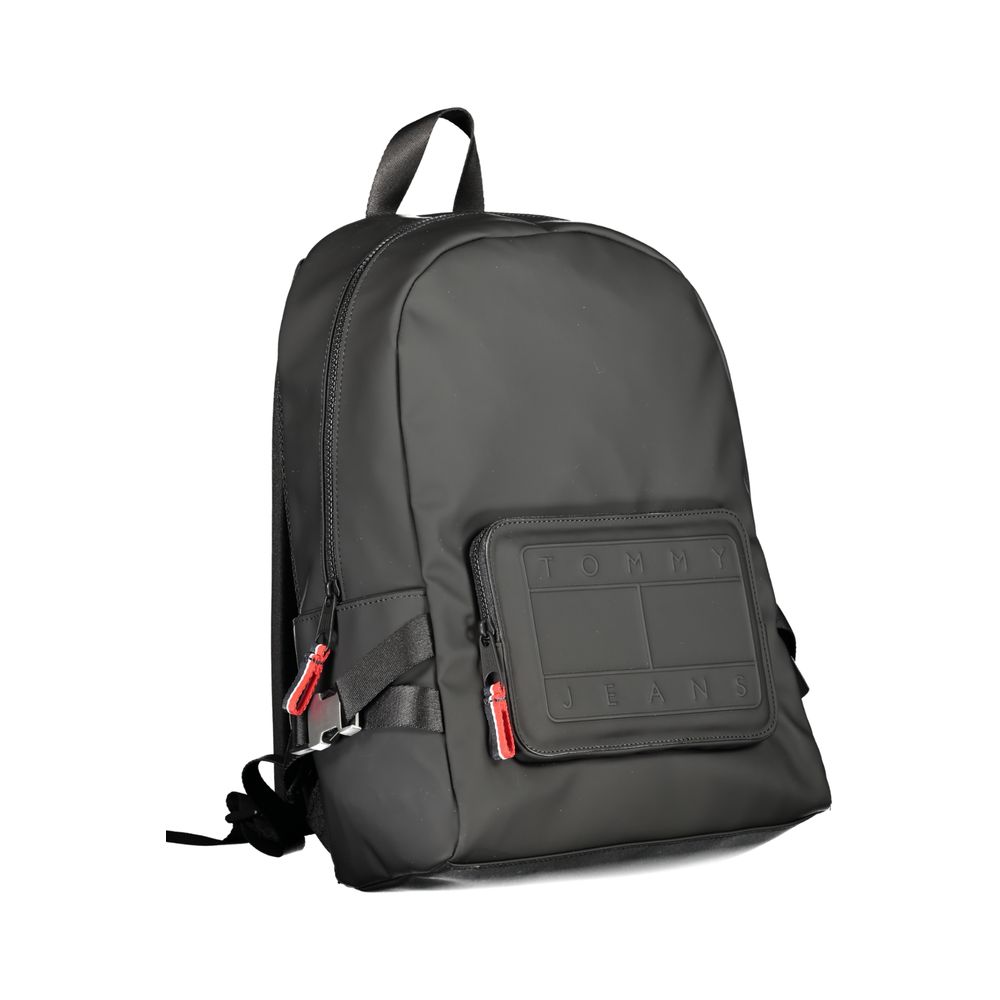 Sac à dos en polyester noir Tommy Hilfiger