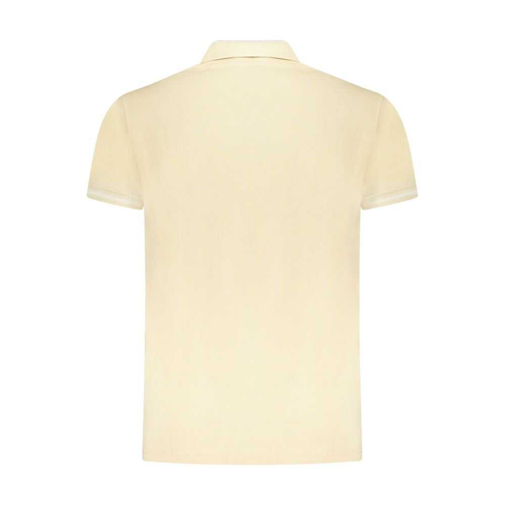 Polo Cavalli Class en coton beige pour homme