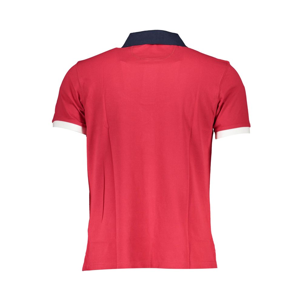 Polo en coton rouge La Martina