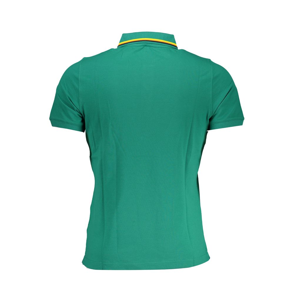 Polo en coton vert K-WAY