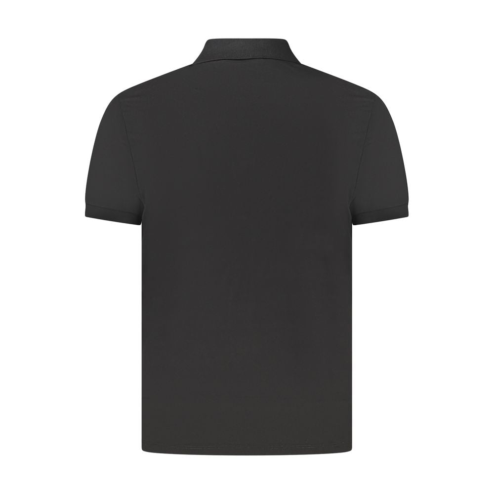 Polo noir en coton Calvin Klein pour homme