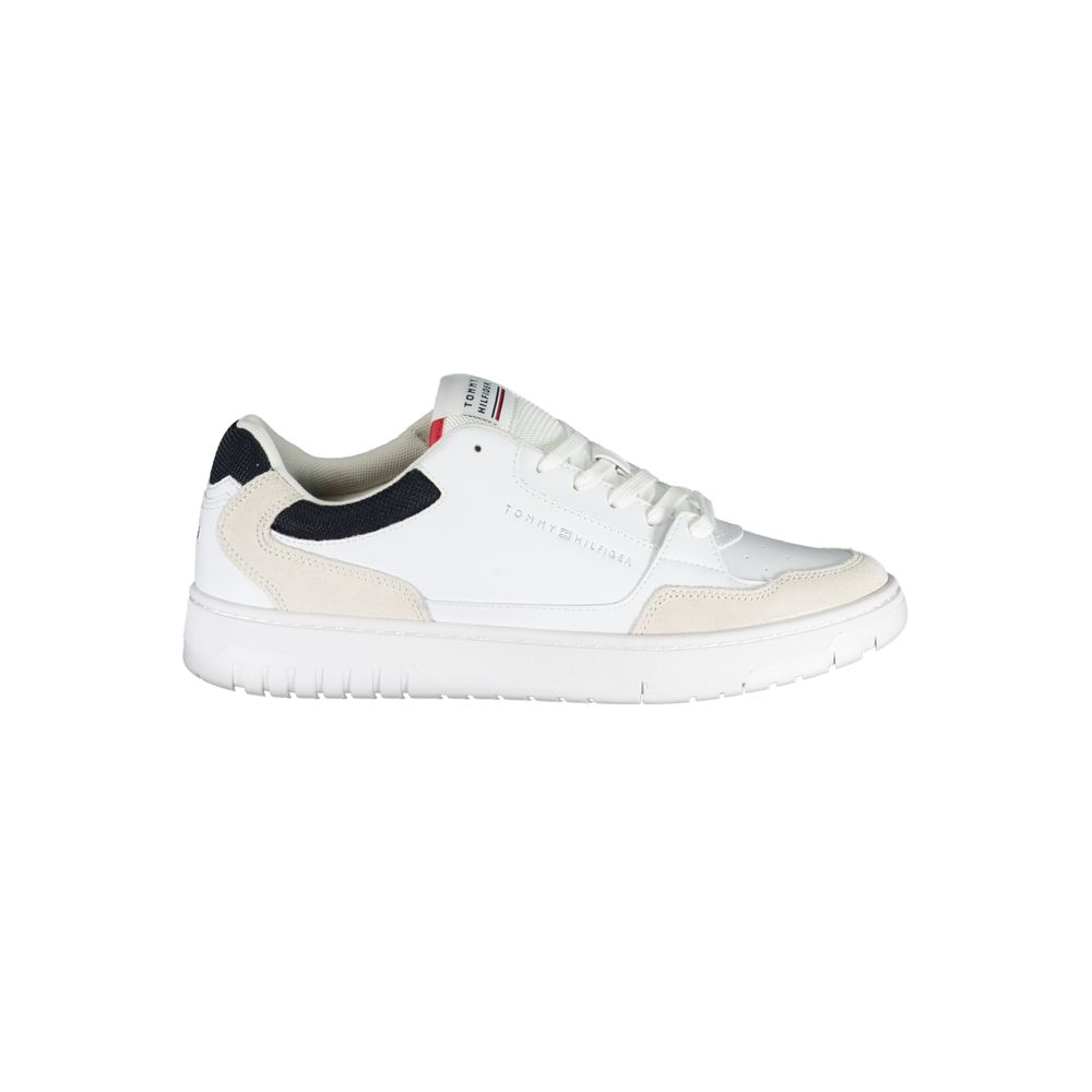Tommy Hilfiger White Polyethylene Men Sneaker by Tommy Hilfiger