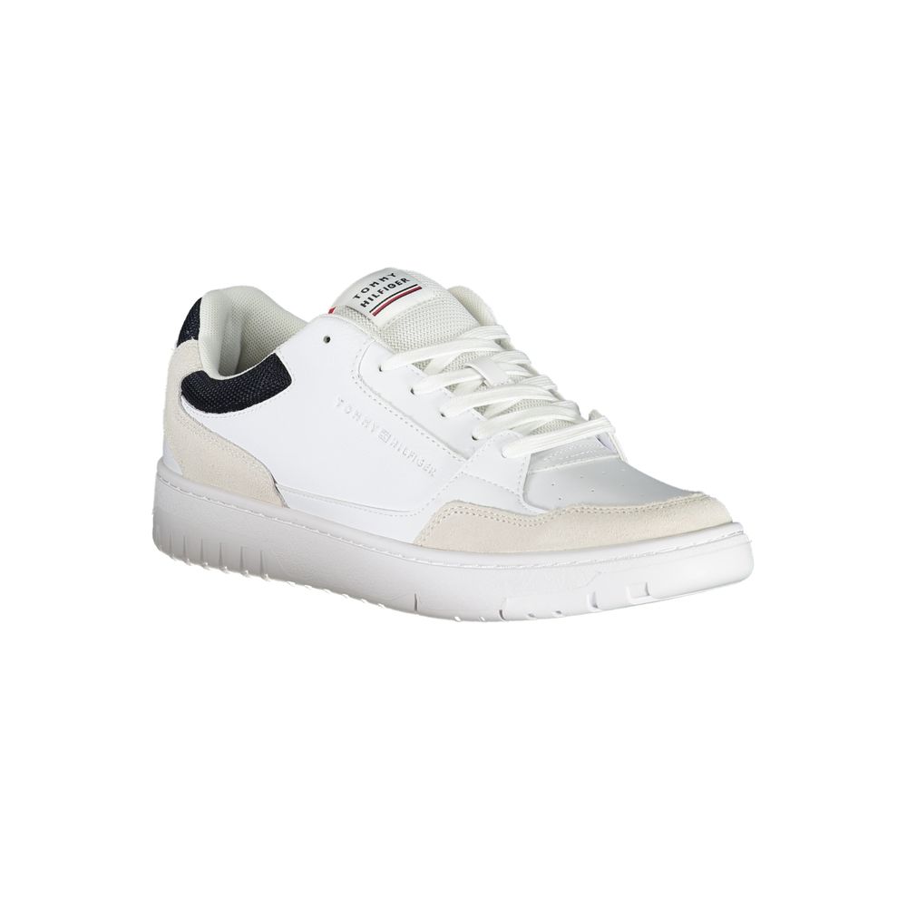 Tommy Hilfiger White Polyethylene Men Sneaker by Tommy Hilfiger