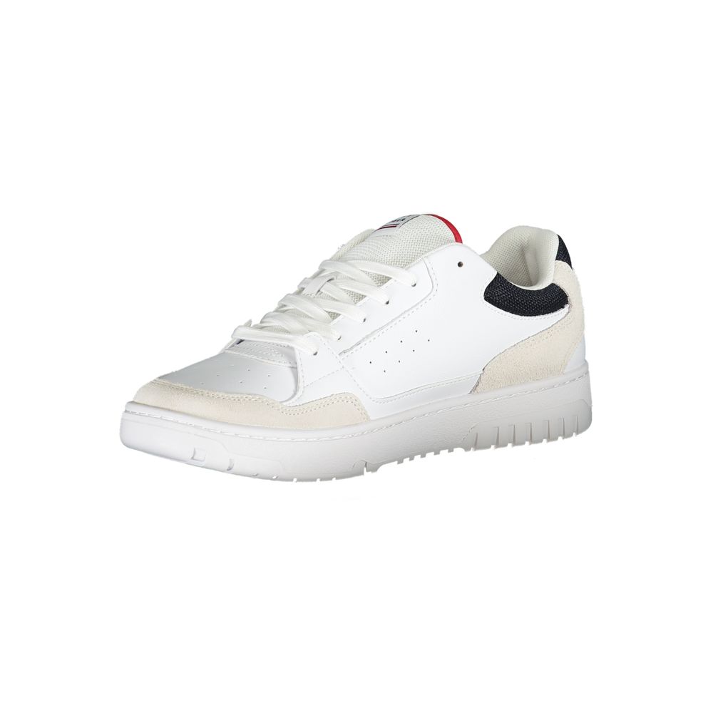 Tommy Hilfiger White Polyethylene Men Sneaker by Tommy Hilfiger